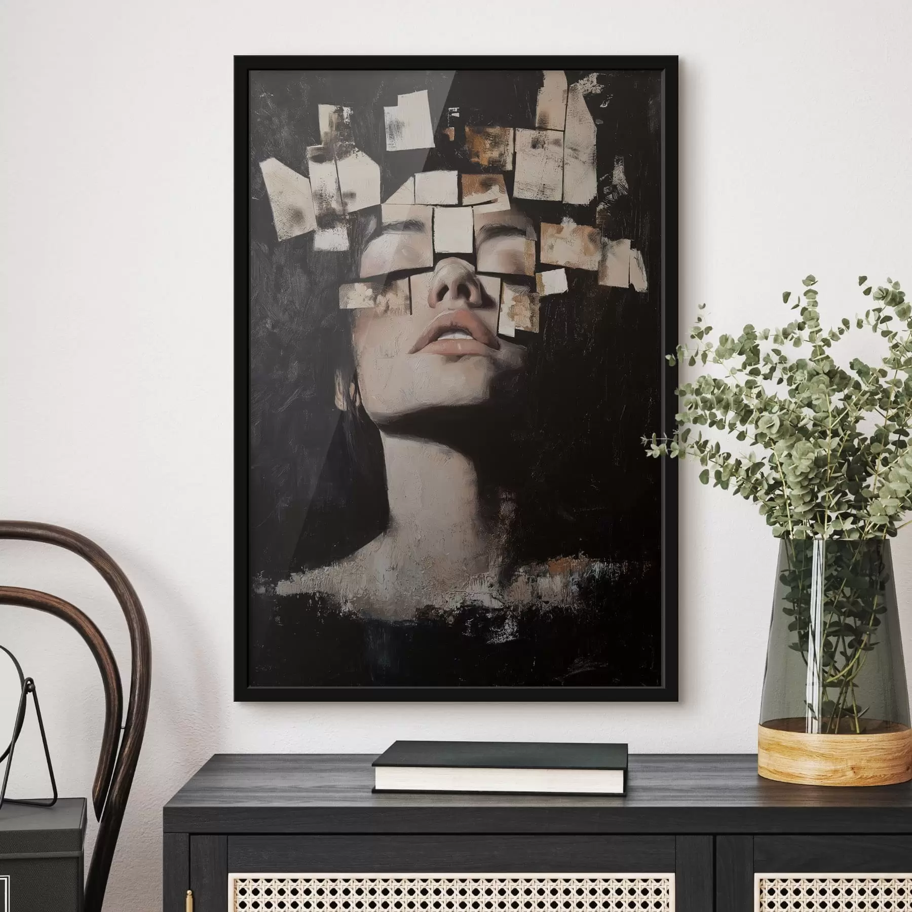 Fototapeta Abstrakcyjna twarz f49282
