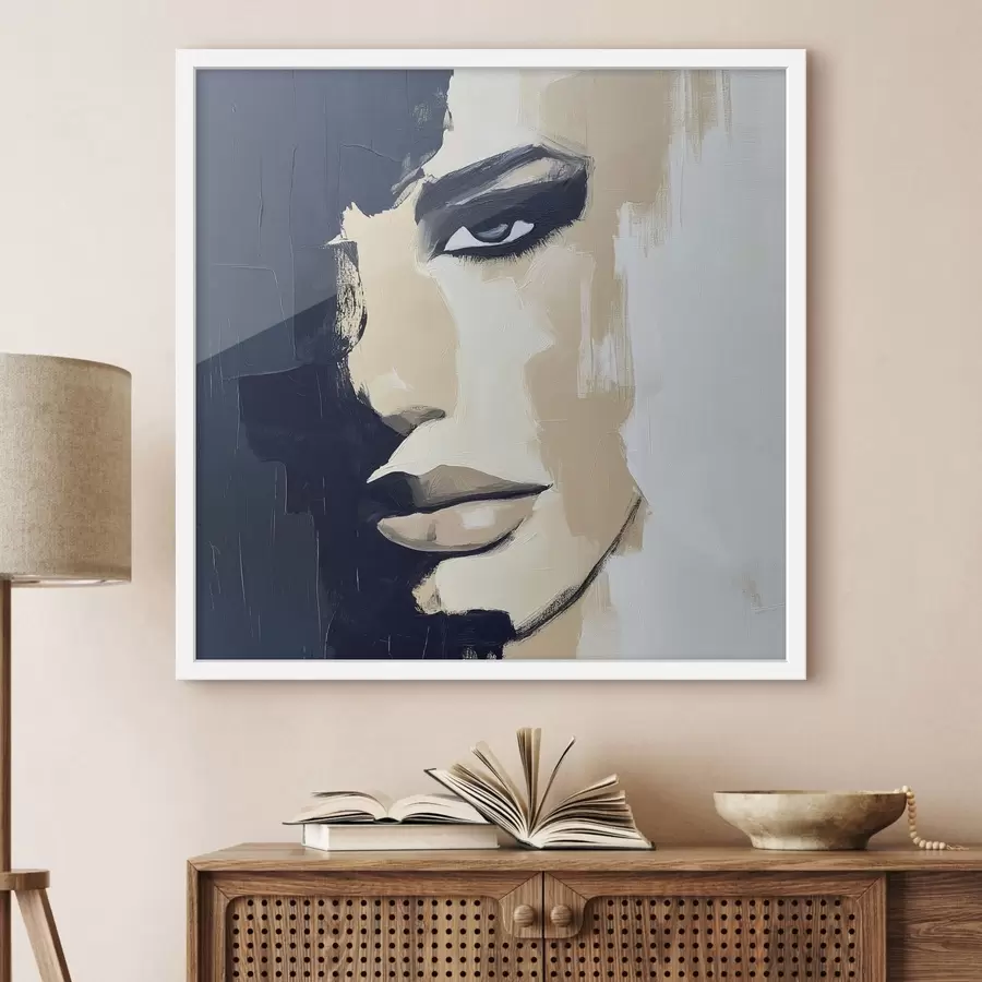 Fototapeta Abstrakcyjna twarz f49284