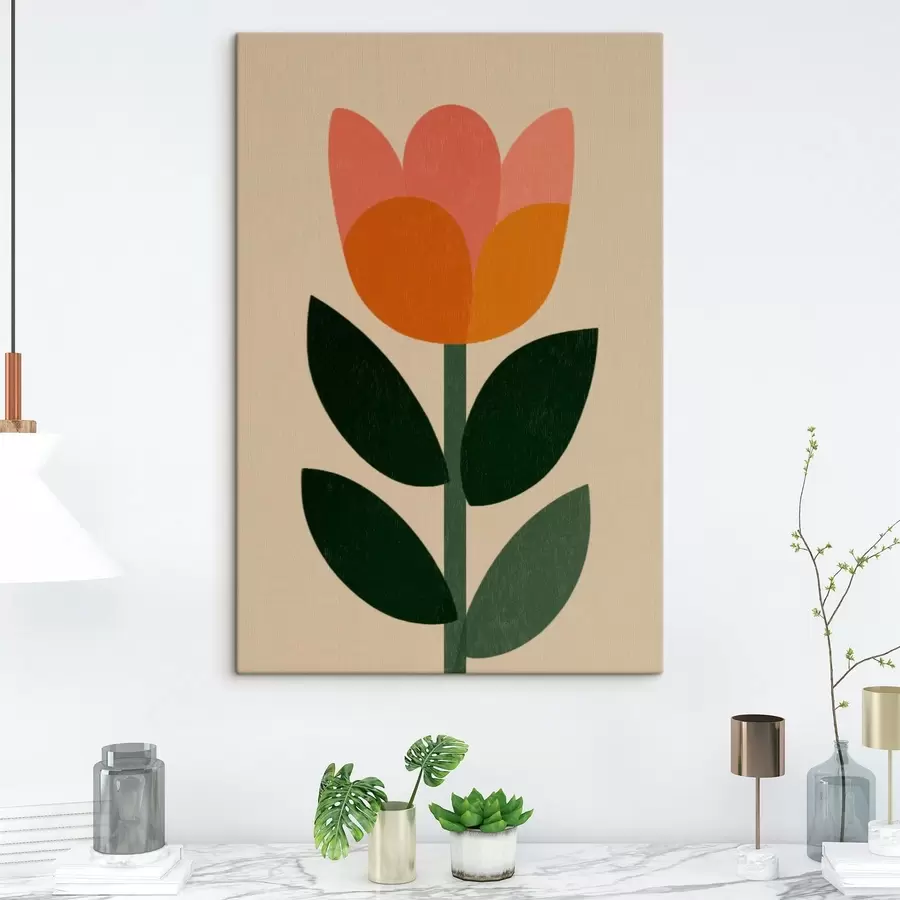 Obraz Łodyga tulipana s49299