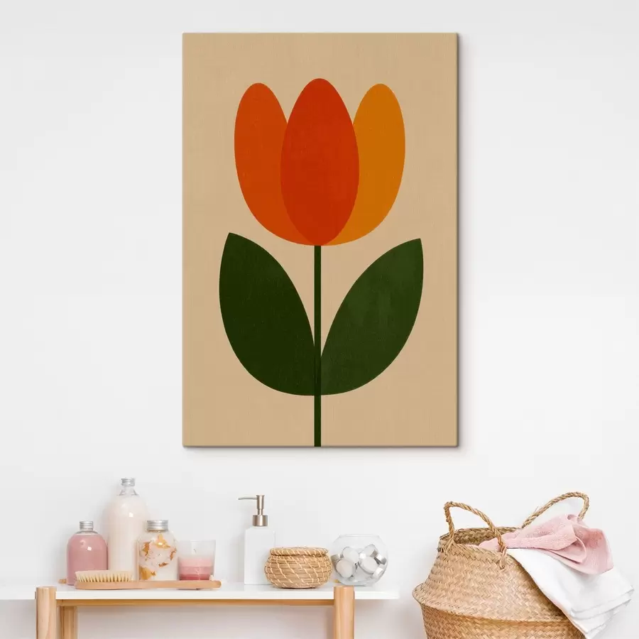 Obraz Pojedynczy tulipan s49300