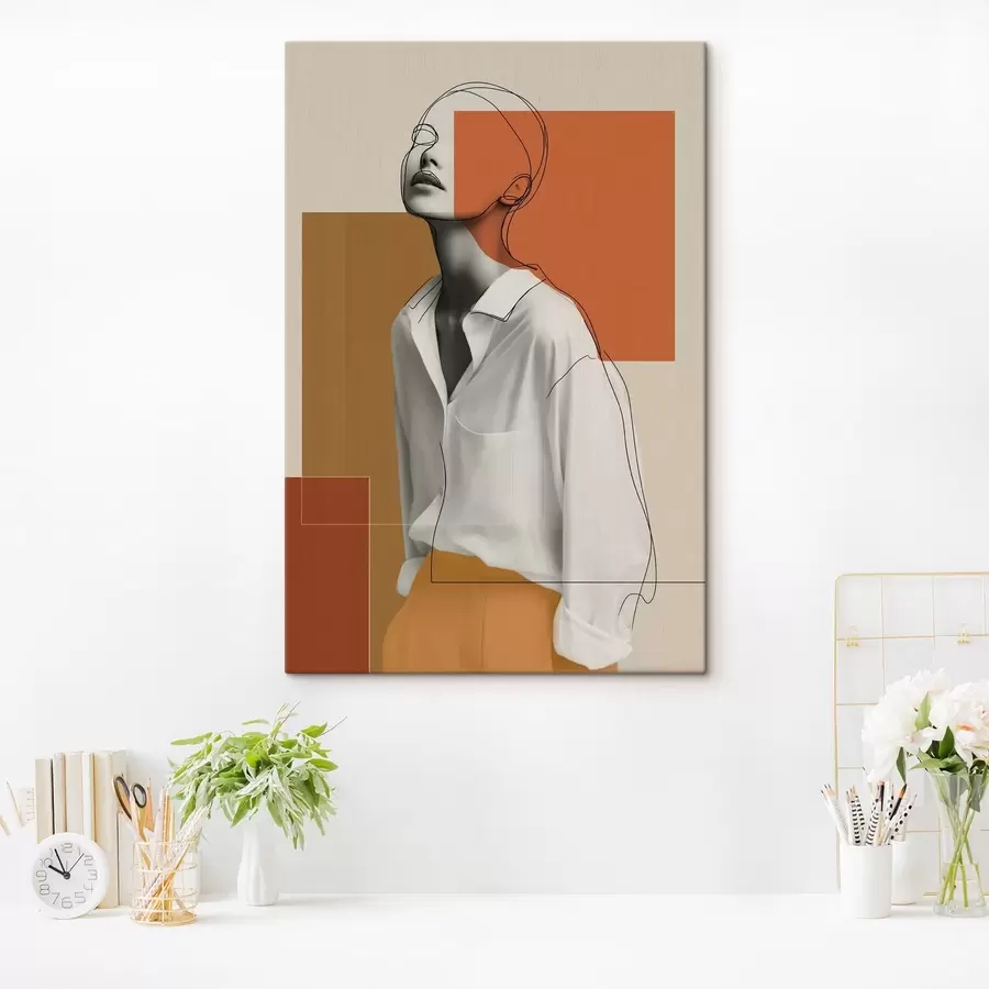 Obraz Minimalistyczna pozycja s49319