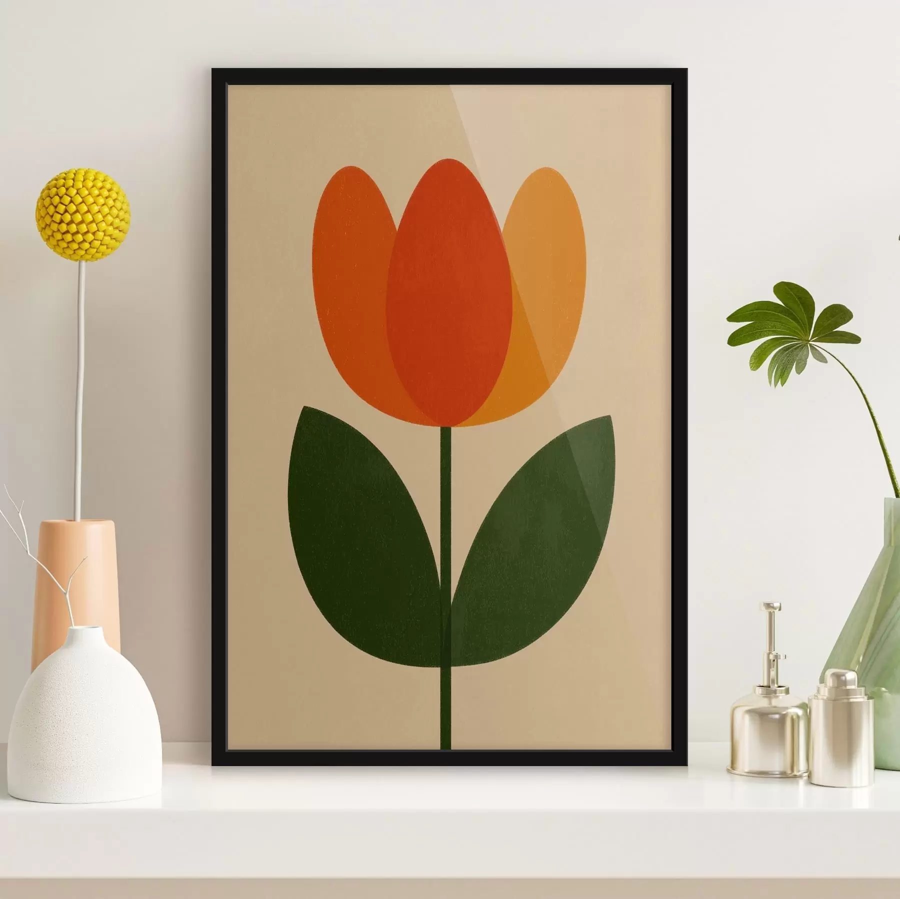 Fototapeta Pojedynczy tulipan f49300