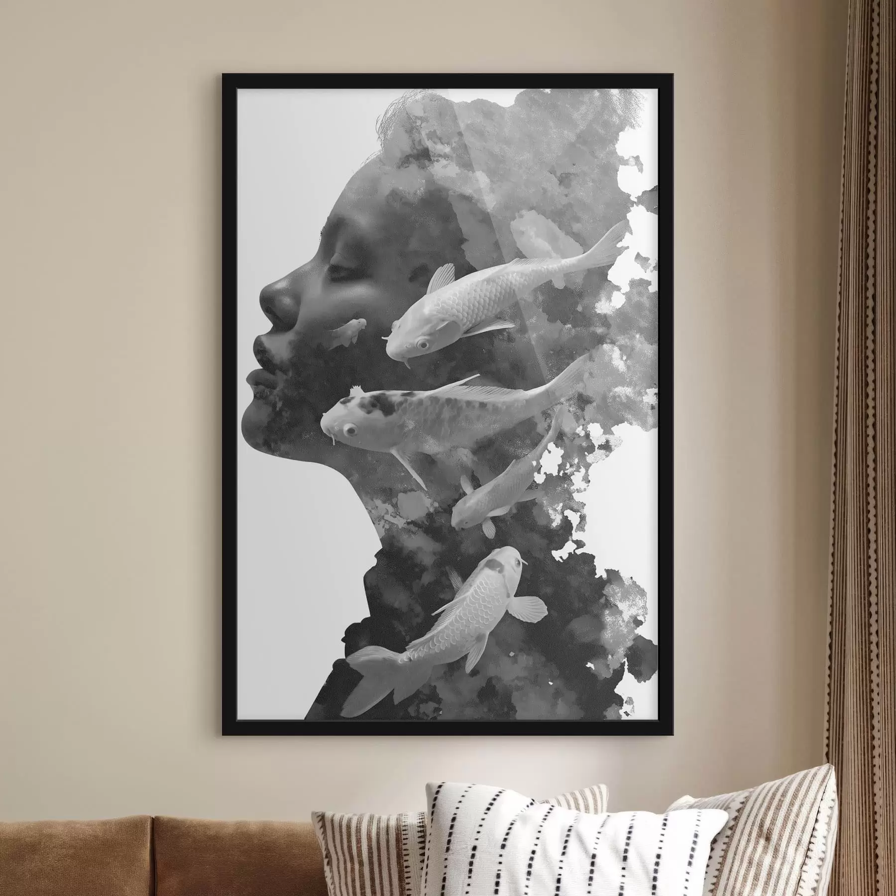Fototapeta Atrament, woda, marzenie f49330