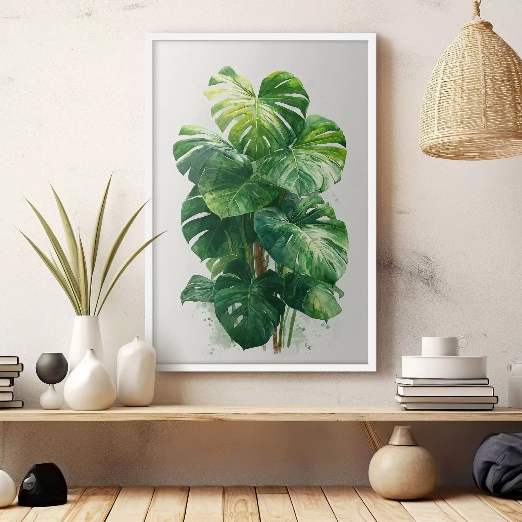 Fototapeta Lampa Monstera f49336