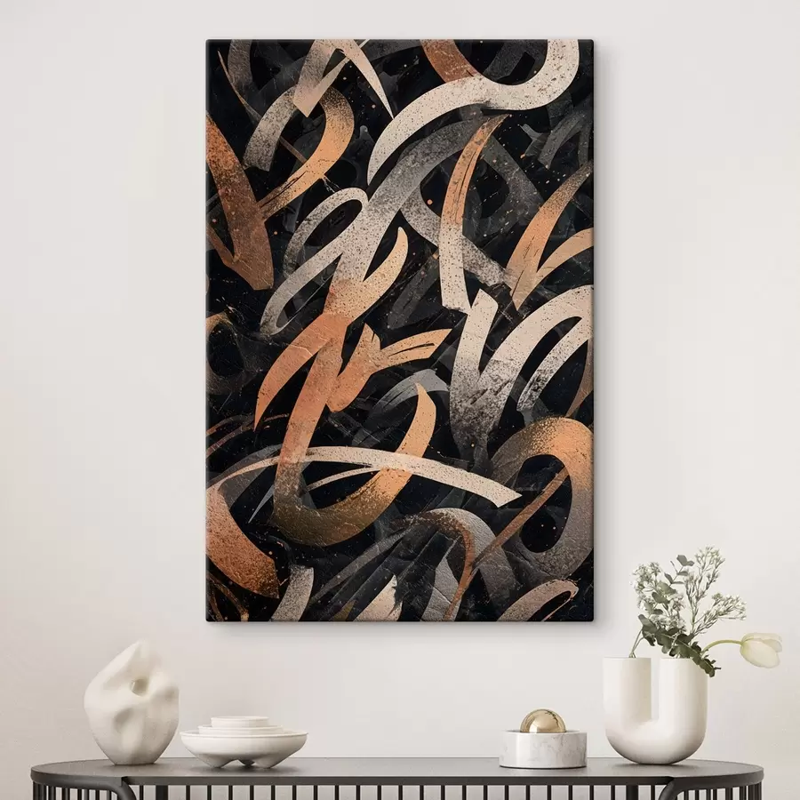 Obraz Nowoczesna kaligrafia w stylu graffiti s49246