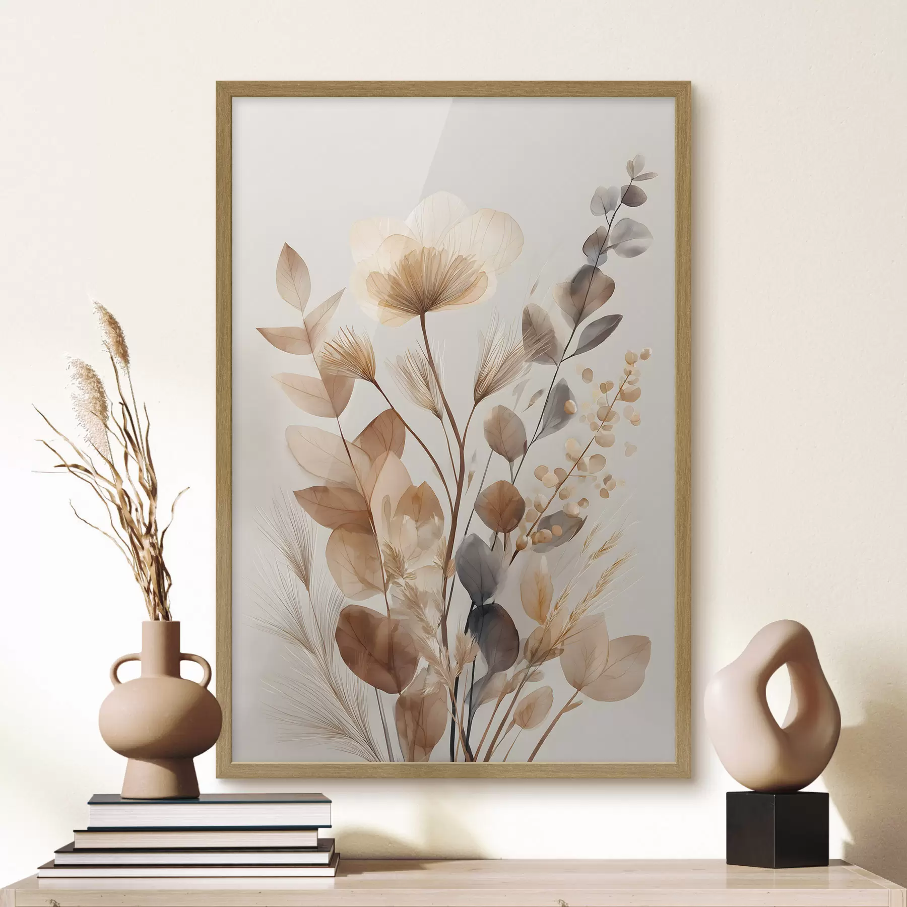 Fototapeta Wysuszone kwiaty f49234