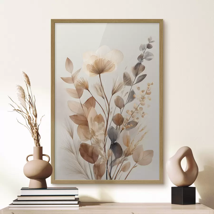 Fototapeta Wysuszone kwiaty f49234