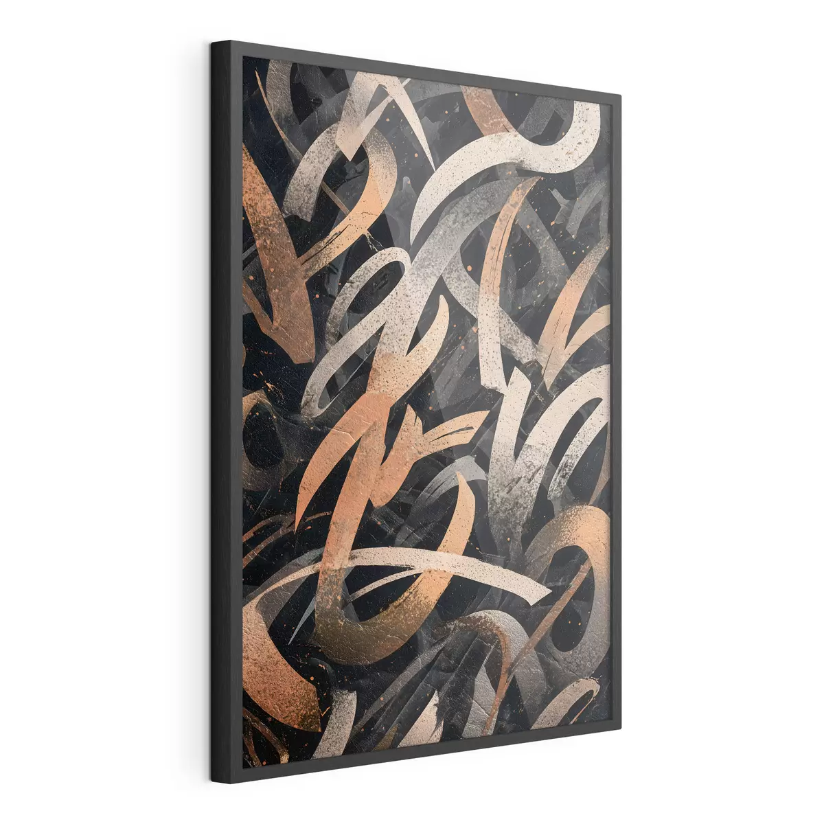 Plakat Nowoczesna kaligrafia w stylu graffiti f49246