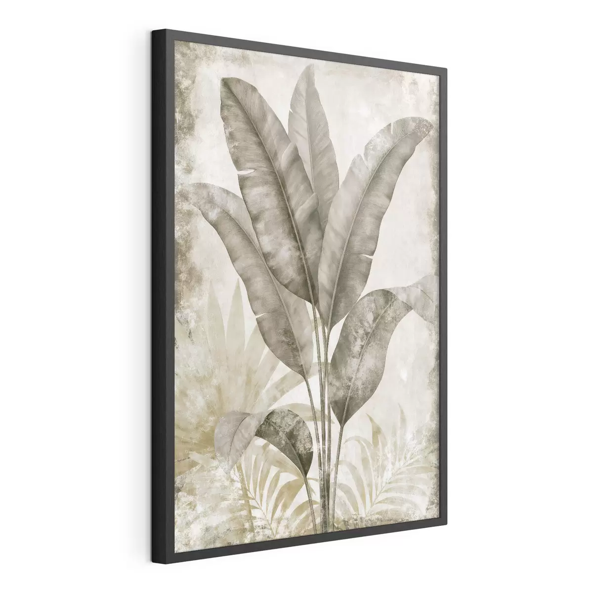 Plakat Tropikalne liście f49343