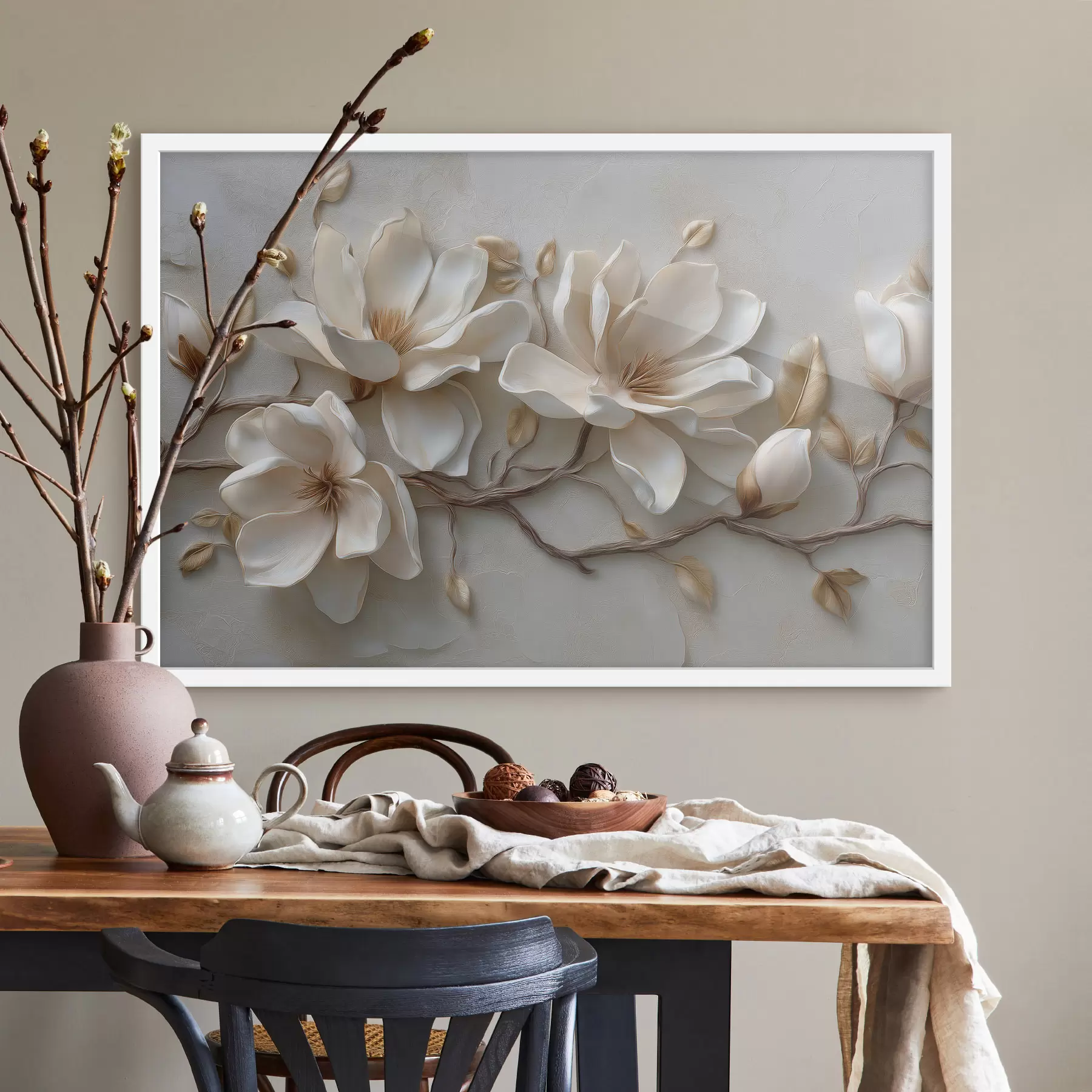 Fototapeta Gałązka magnolii f49407