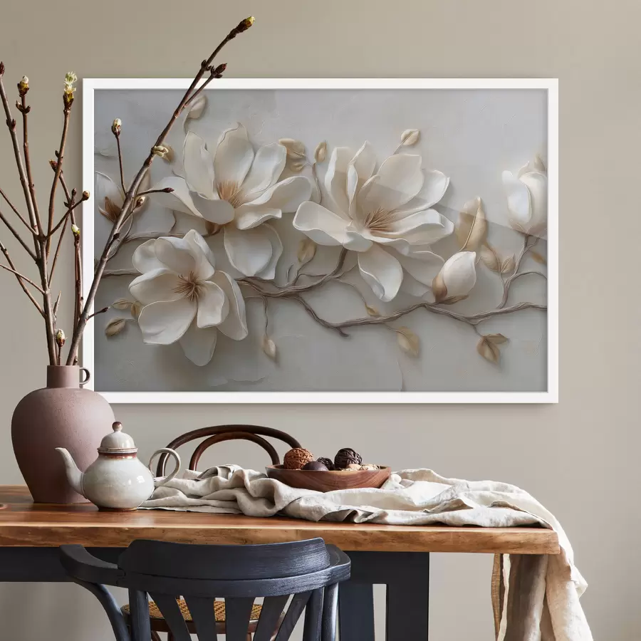 Fototapeta Gałązka magnolii f49407