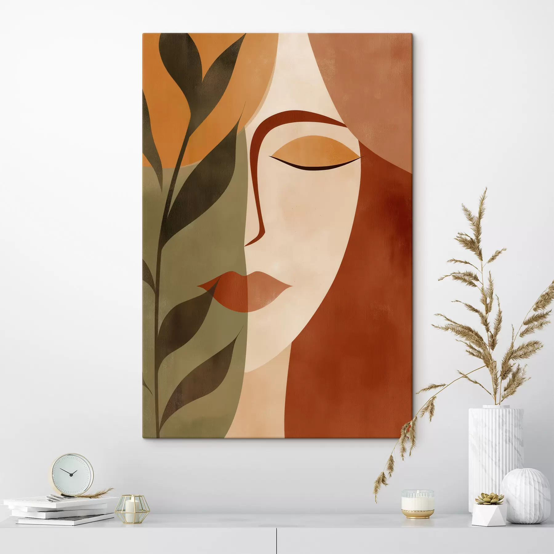 Obraz Abstrakcyjny portret s49450