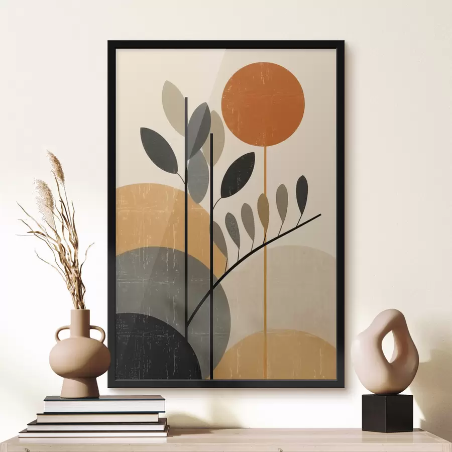 Fototapeta Geometryczne liście f49439
