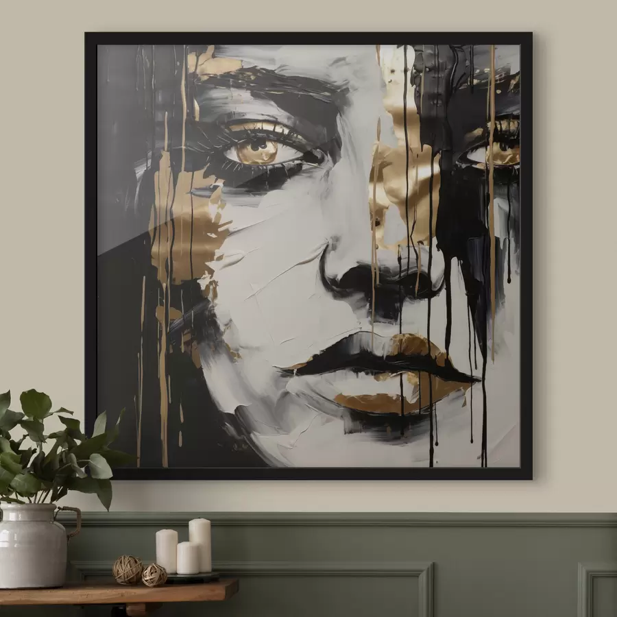 Fototapeta Abstrakcyjny portret kobiety f49442