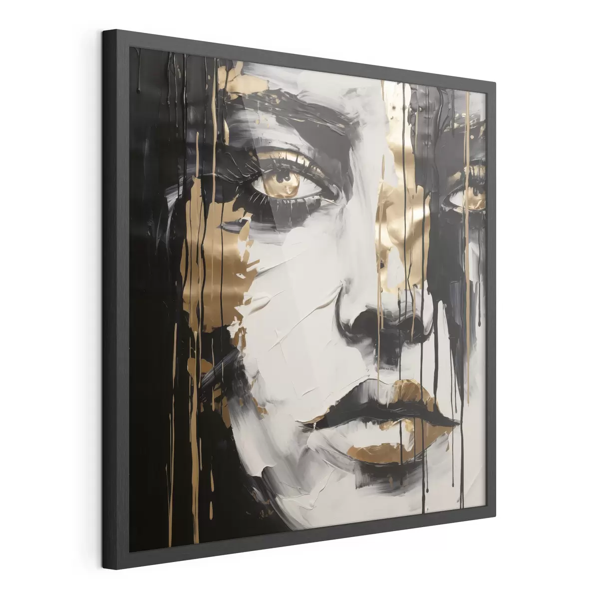 Plakat Abstrakcyjny portret kobiety f49442