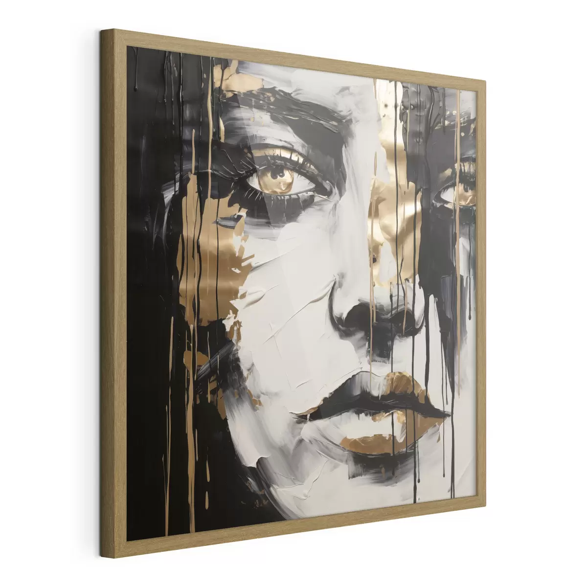 Plakat Abstrakcyjny portret kobiety f49442