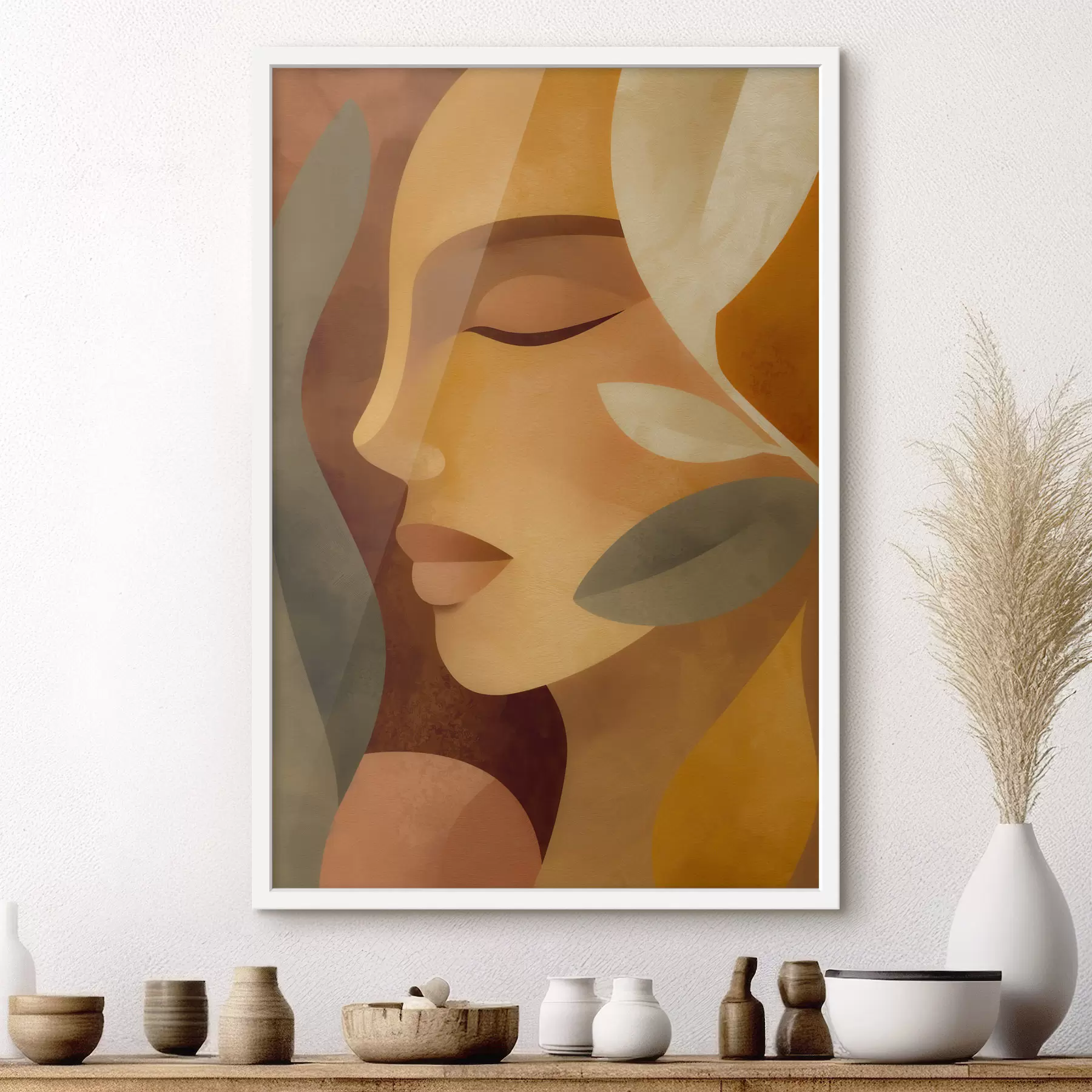 Fototapeta Abstrakcyjny portret f49448