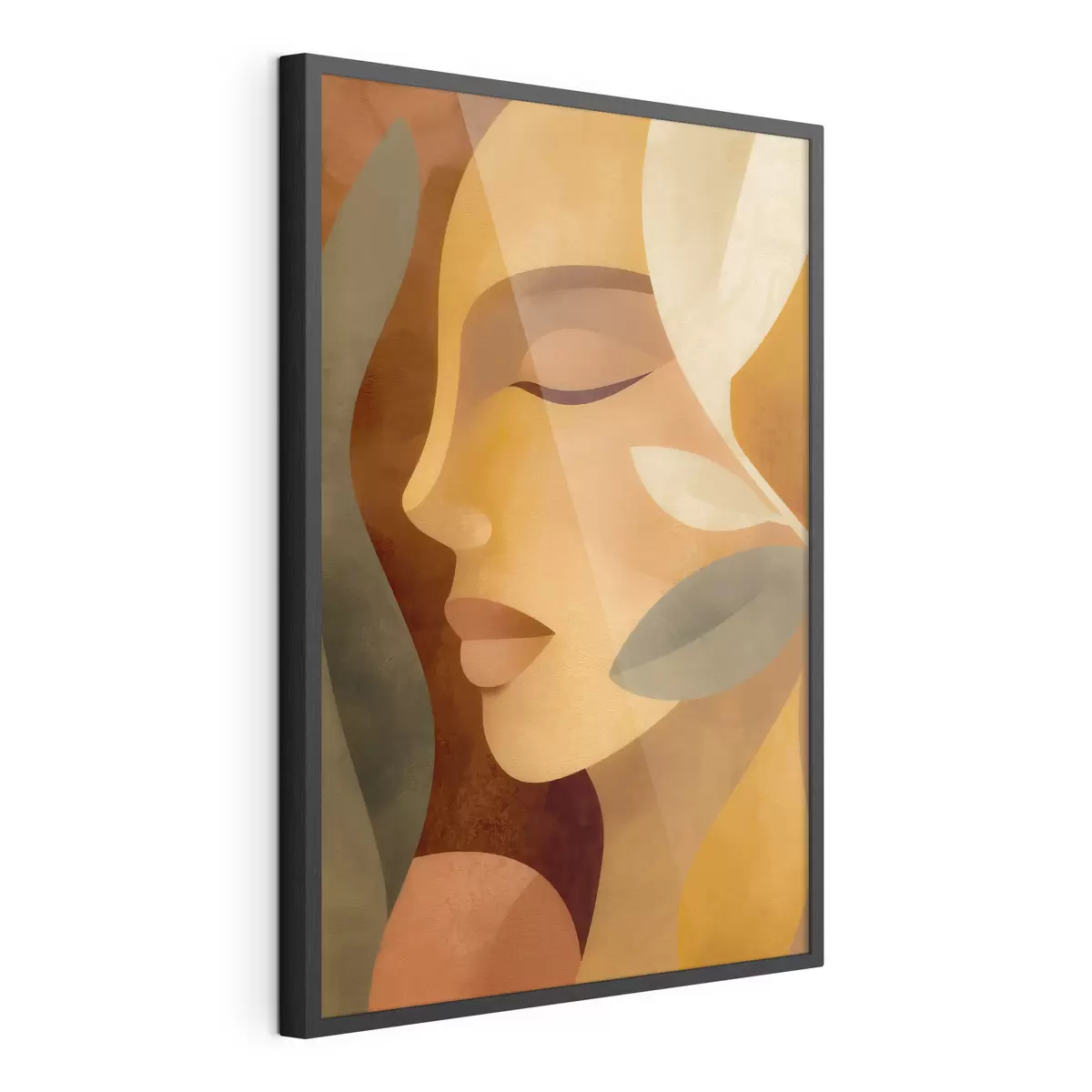 Plakat Abstrakcyjny portret f49448