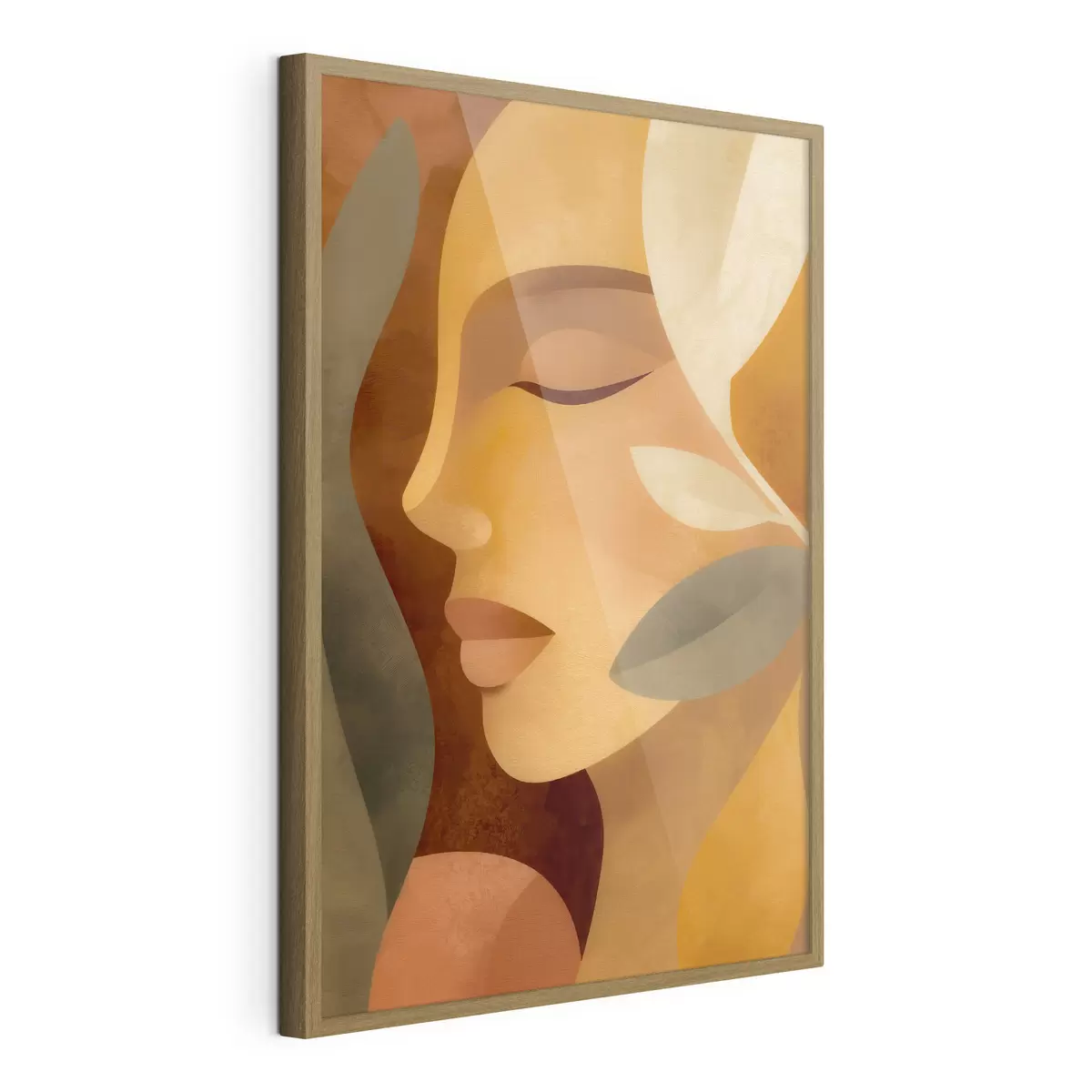 Plakat Abstrakcyjny portret f49448
