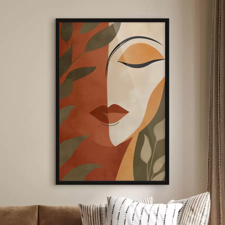 Fototapeta Abstrakcyjny portret f49449