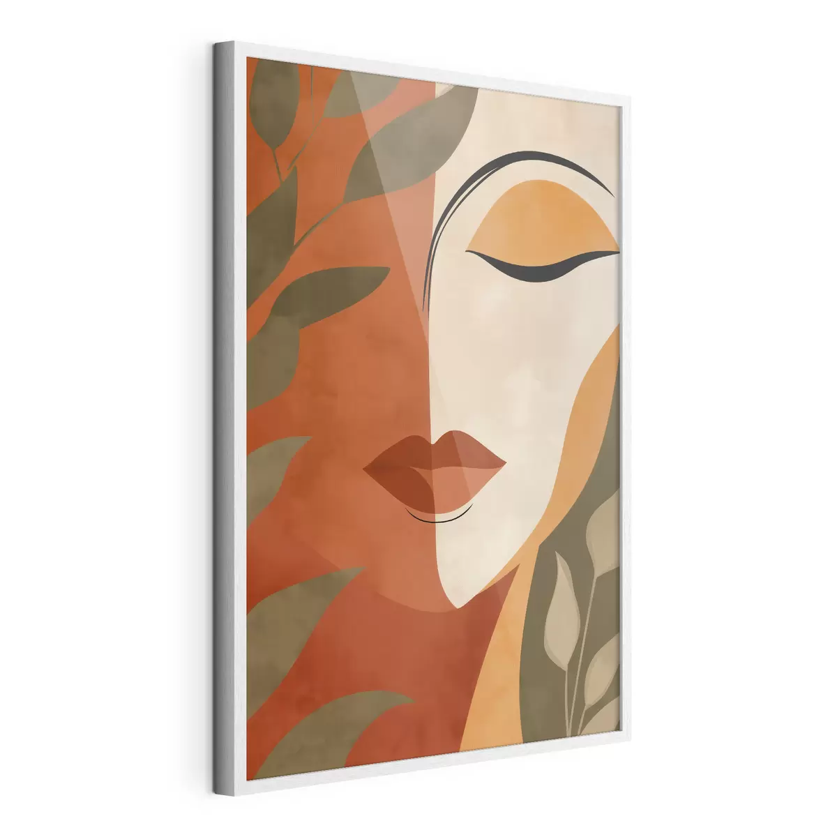 Plakat Abstrakcyjny portret f49449