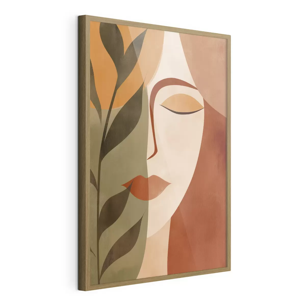 Plakat Abstrakcyjny portret f49450
