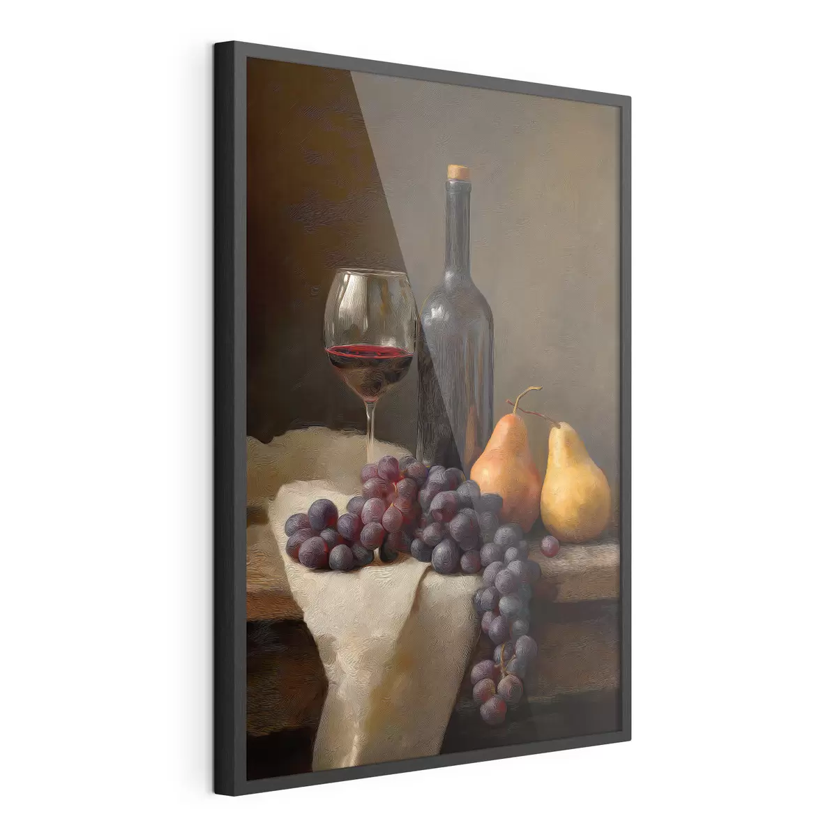 Plakat Wino i winogrona f49537