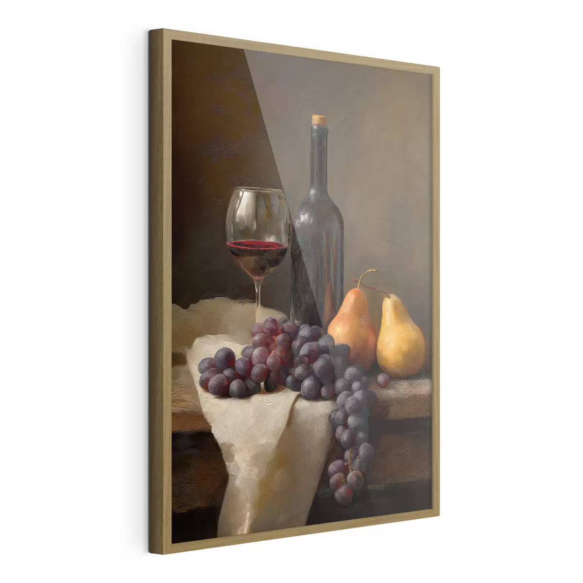 Plakat Wino i winogrona f49537