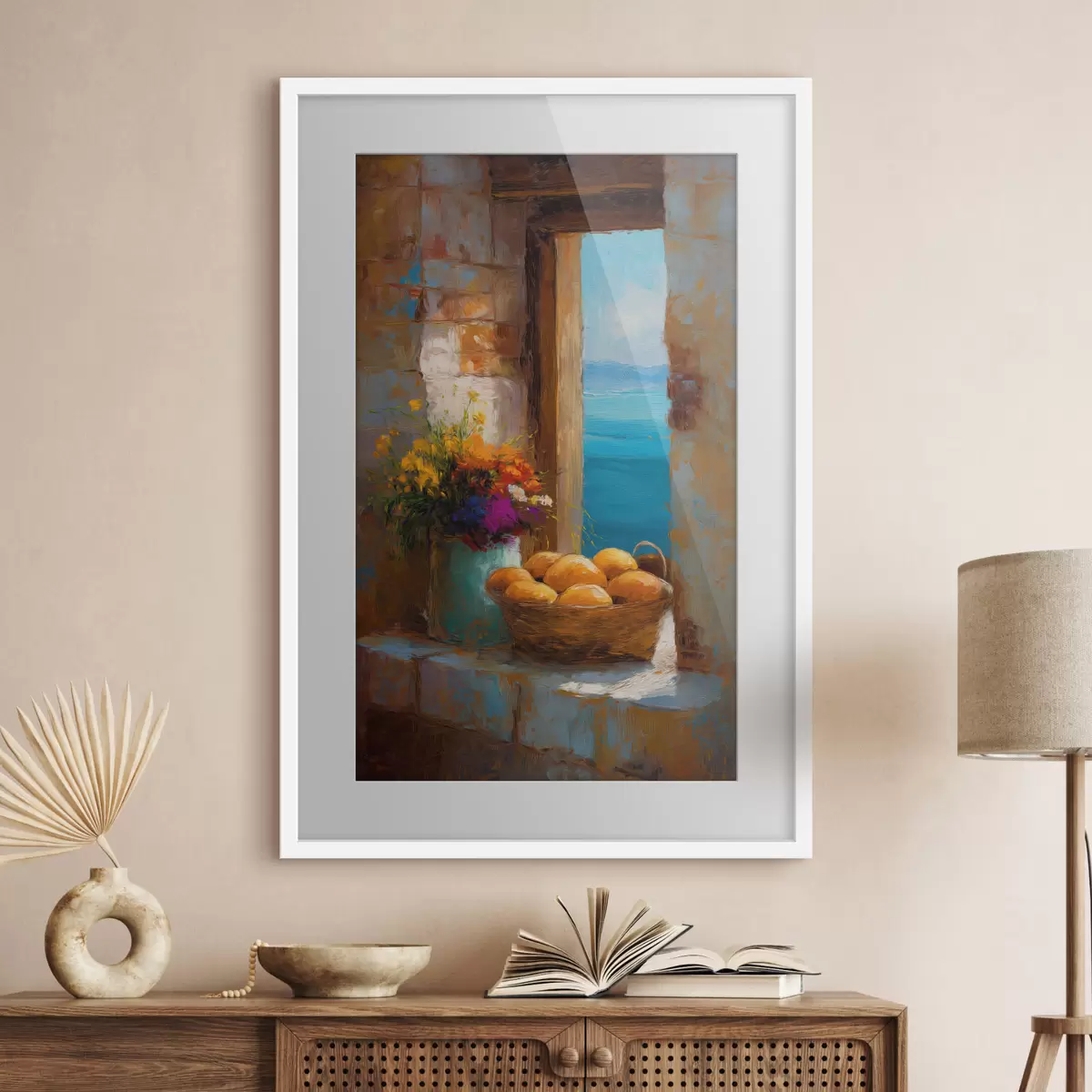 Plakat Owoce i kwiaty f49542