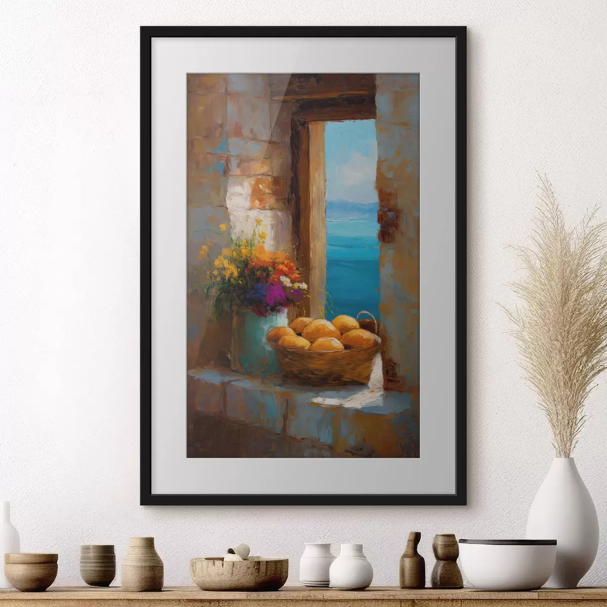 Plakat Owoce i kwiaty f49542