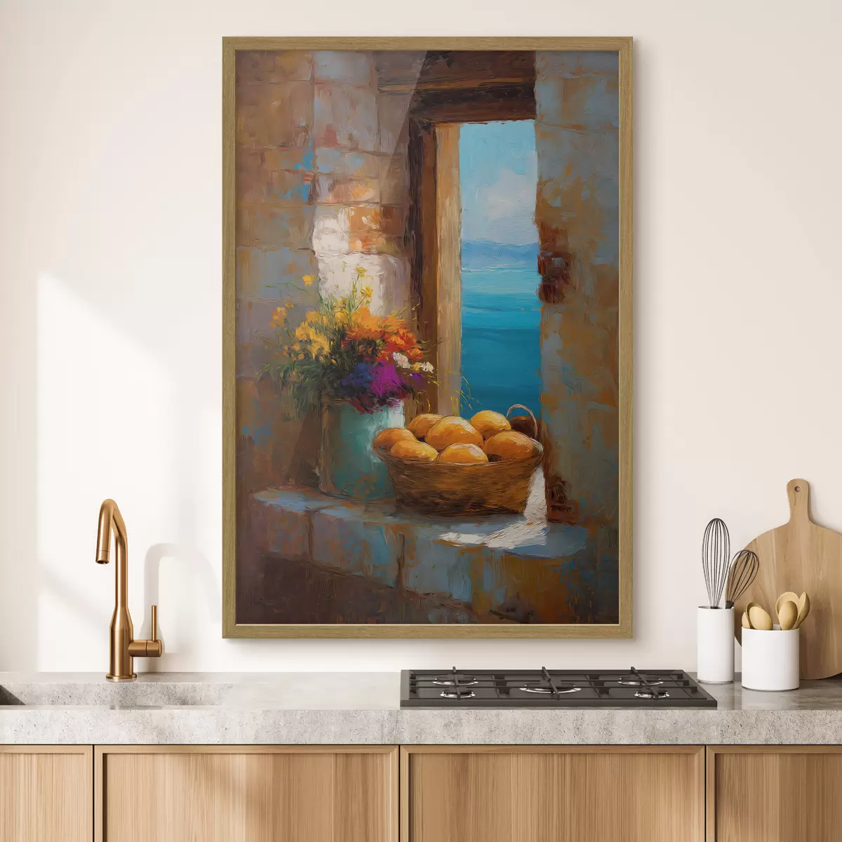 Plakat Owoce i kwiaty f49542