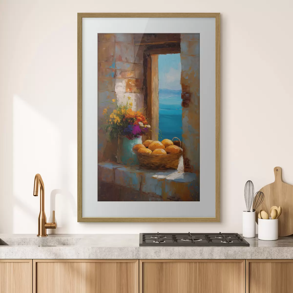 Plakat Owoce i kwiaty f49542