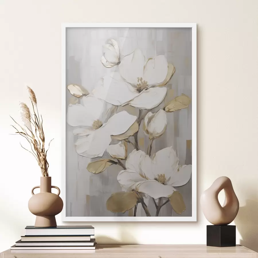 Fototapeta Kwiaty w stylu malarskim f49503