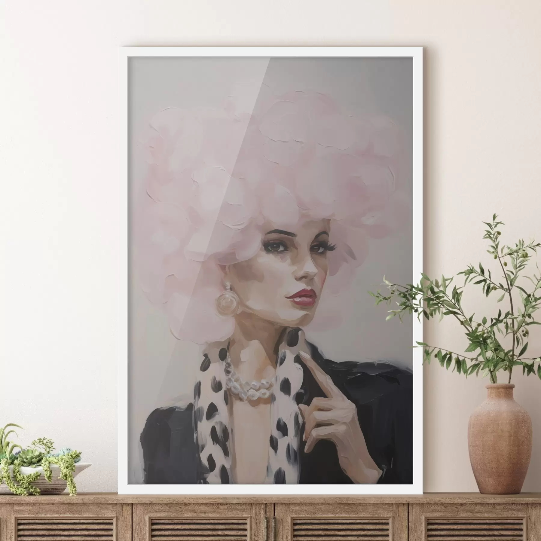 Fototapeta Stylowy obraz przedstawiający kobietę f49509