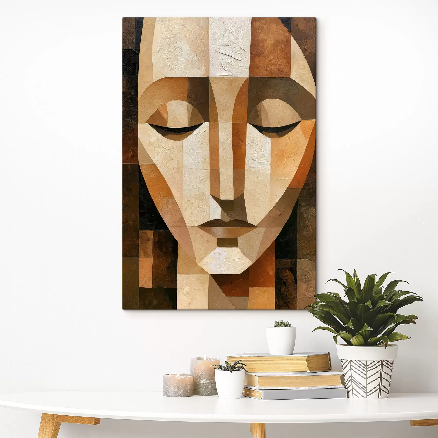 Obraz Portret geometryczny s49610