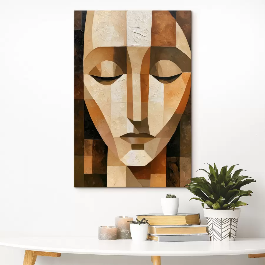 Obraz Portret geometryczny s49610
