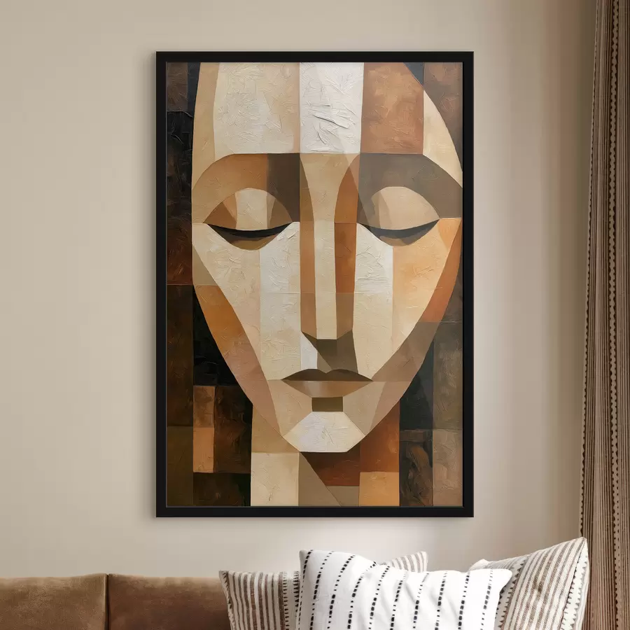 Fototapeta Portret geometryczny f49610