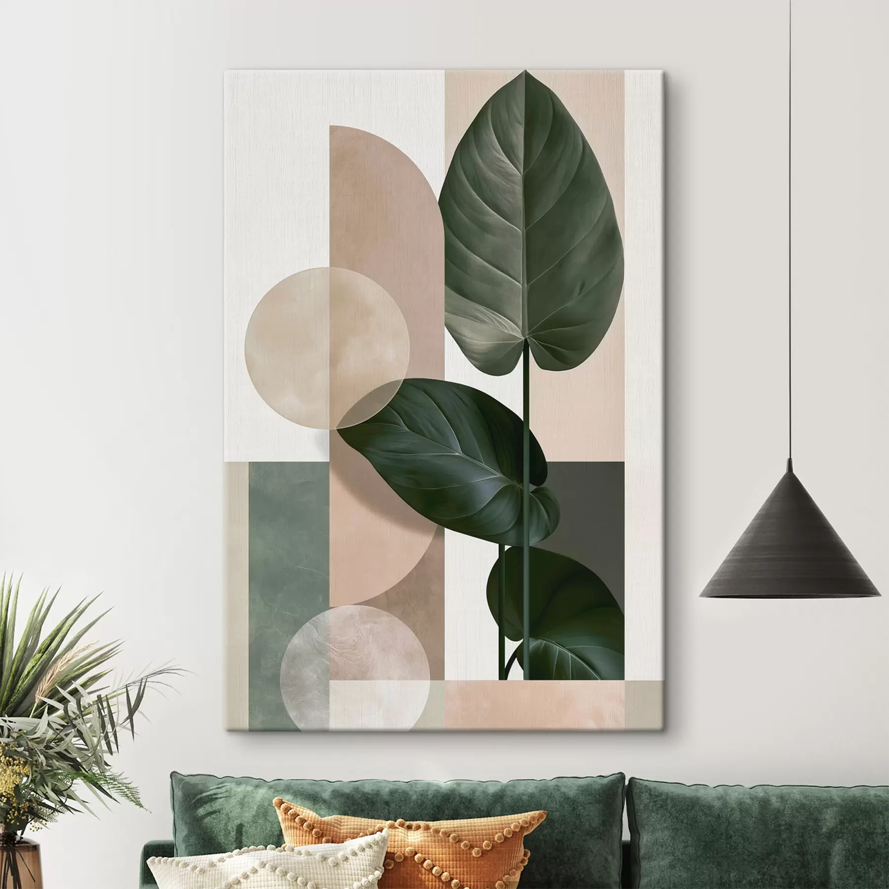 Obraz Abstrakcja botaniczna s49525
