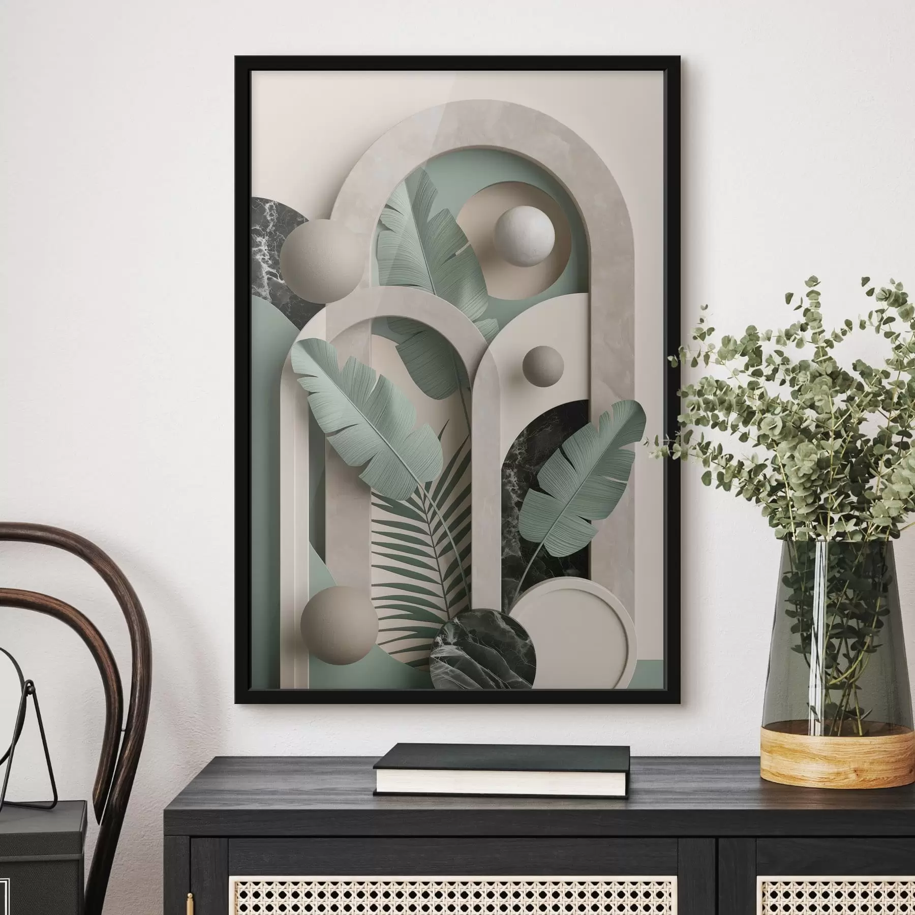 Fototapeta Kompozycja łuku botanicznego f49515