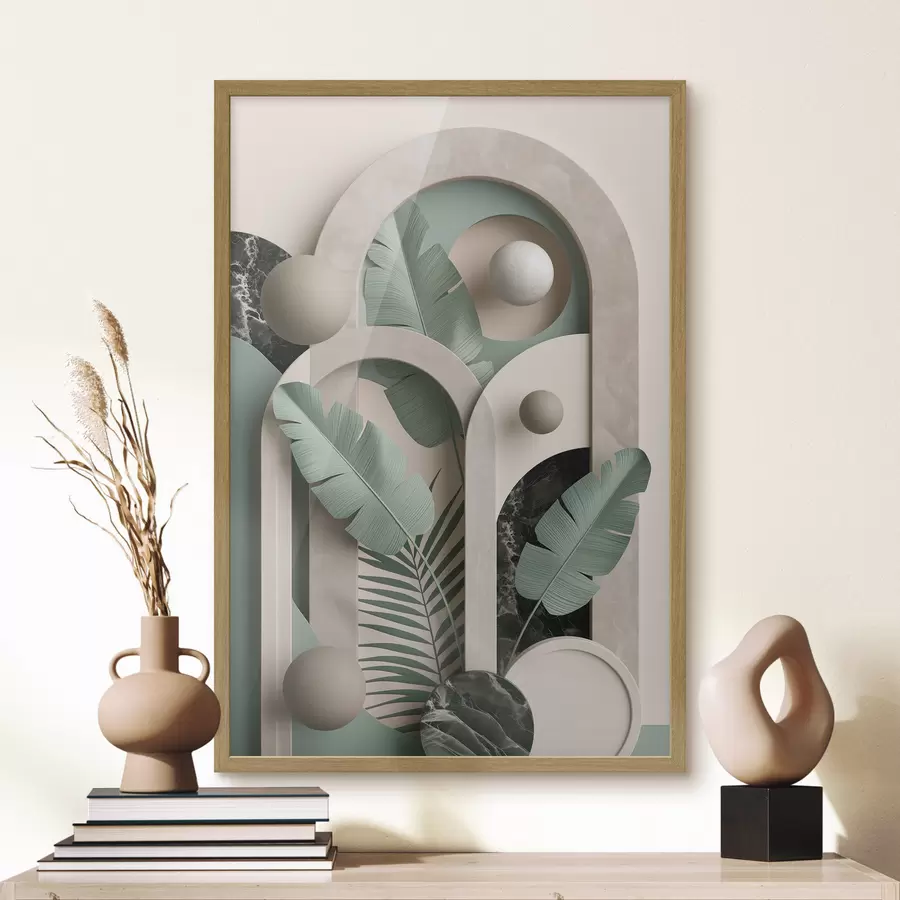 Fototapeta Kompozycja łuku botanicznego f49515