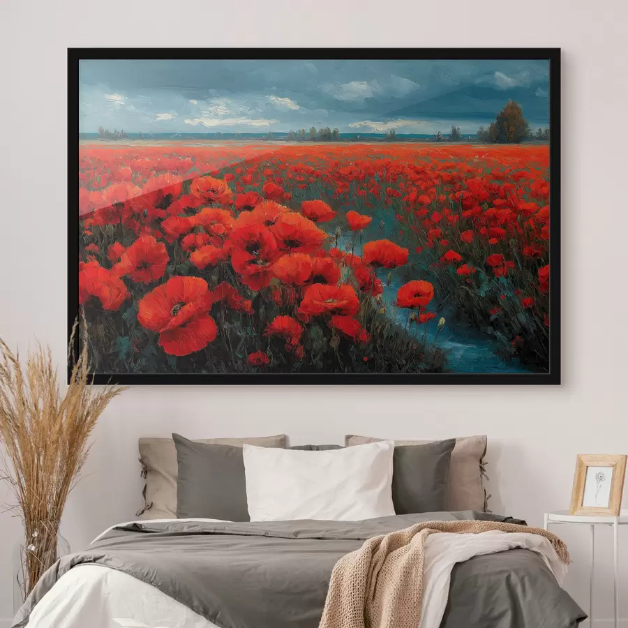 Fototapeta Pole maków f49631