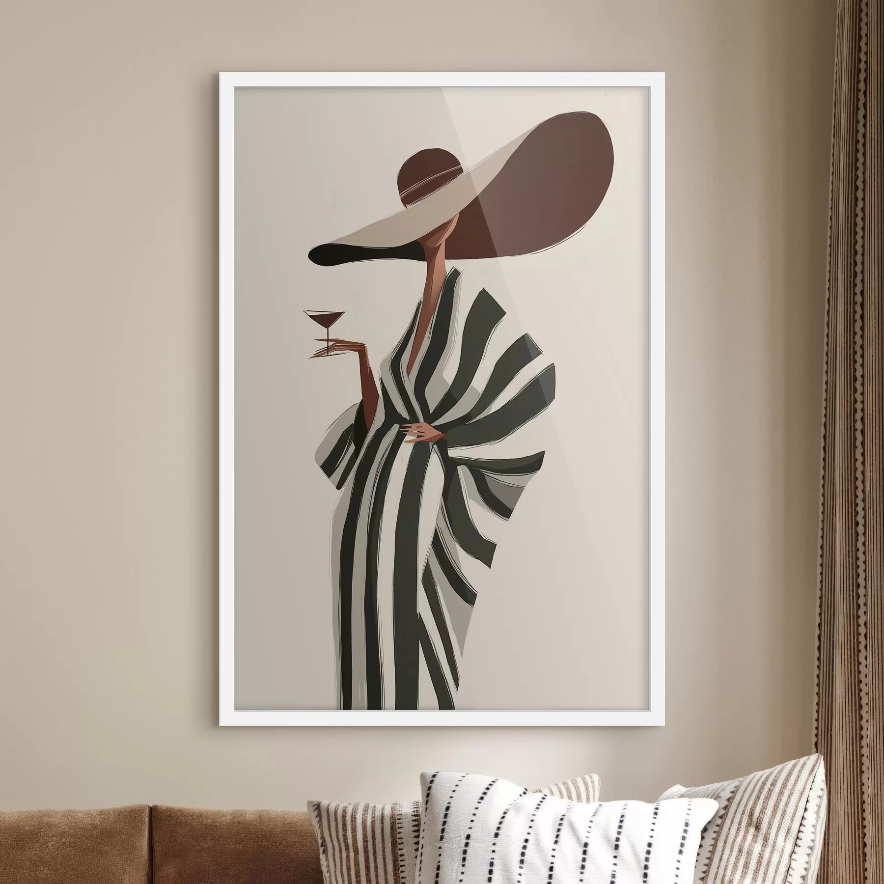 Fototapeta Dziewczyna w kapeluszu f49633