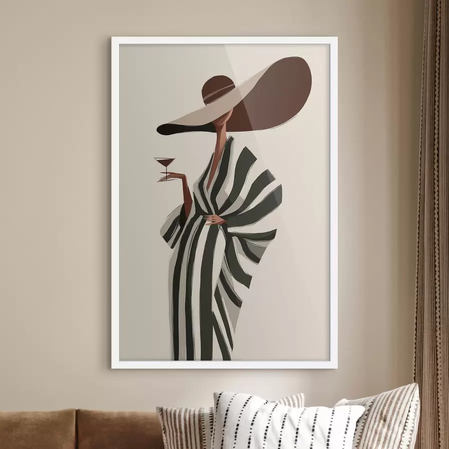 Fototapeta Dziewczyna w kapeluszu f49633