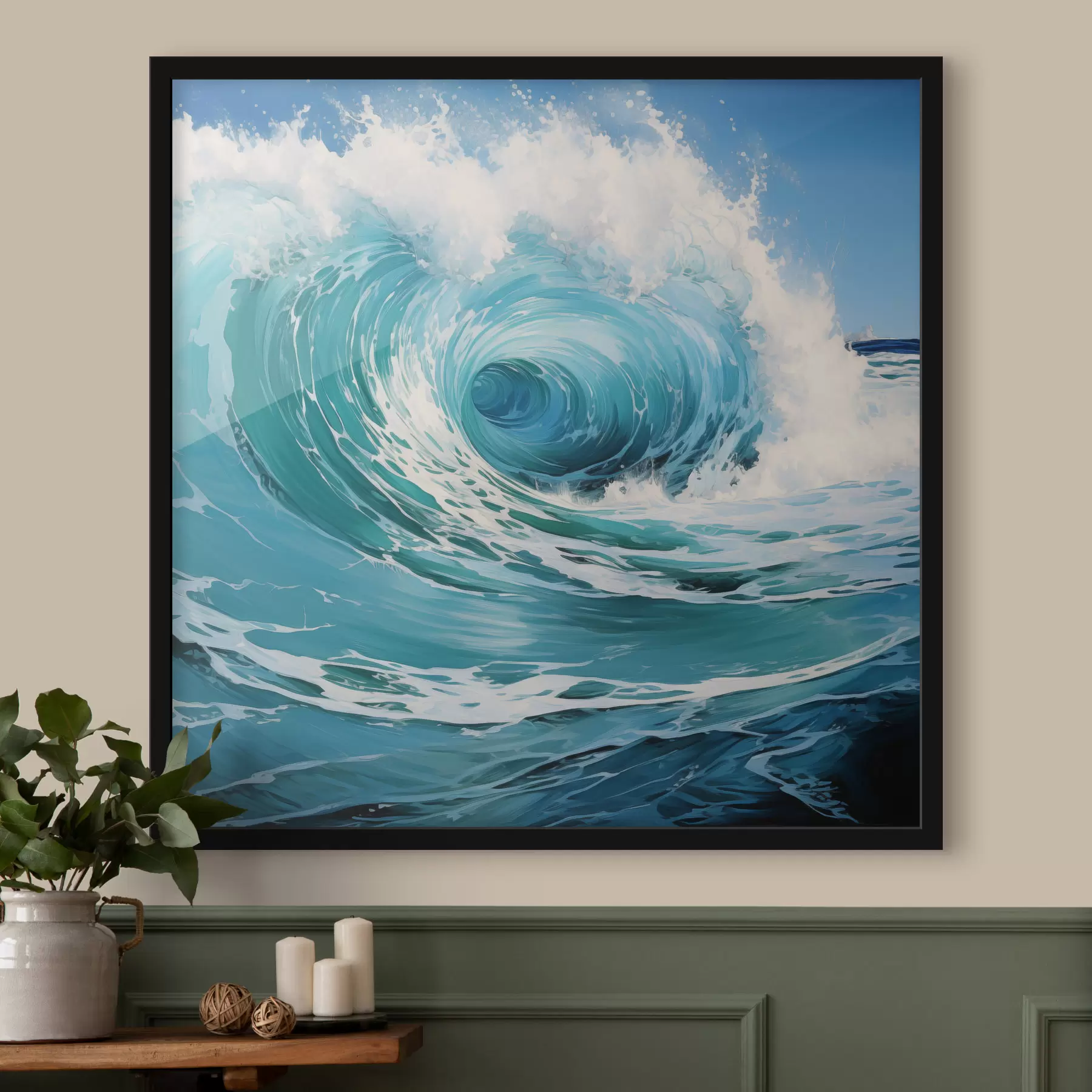 Fototapeta Fale oceaniczne f49637