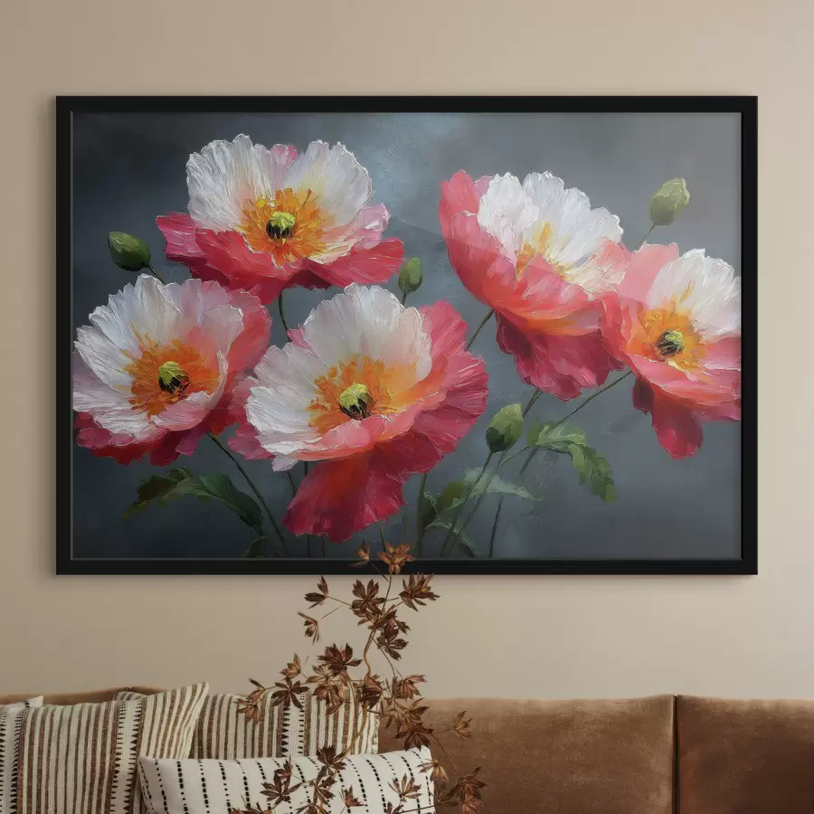 Fototapeta Kolorowe kwiaty f49640