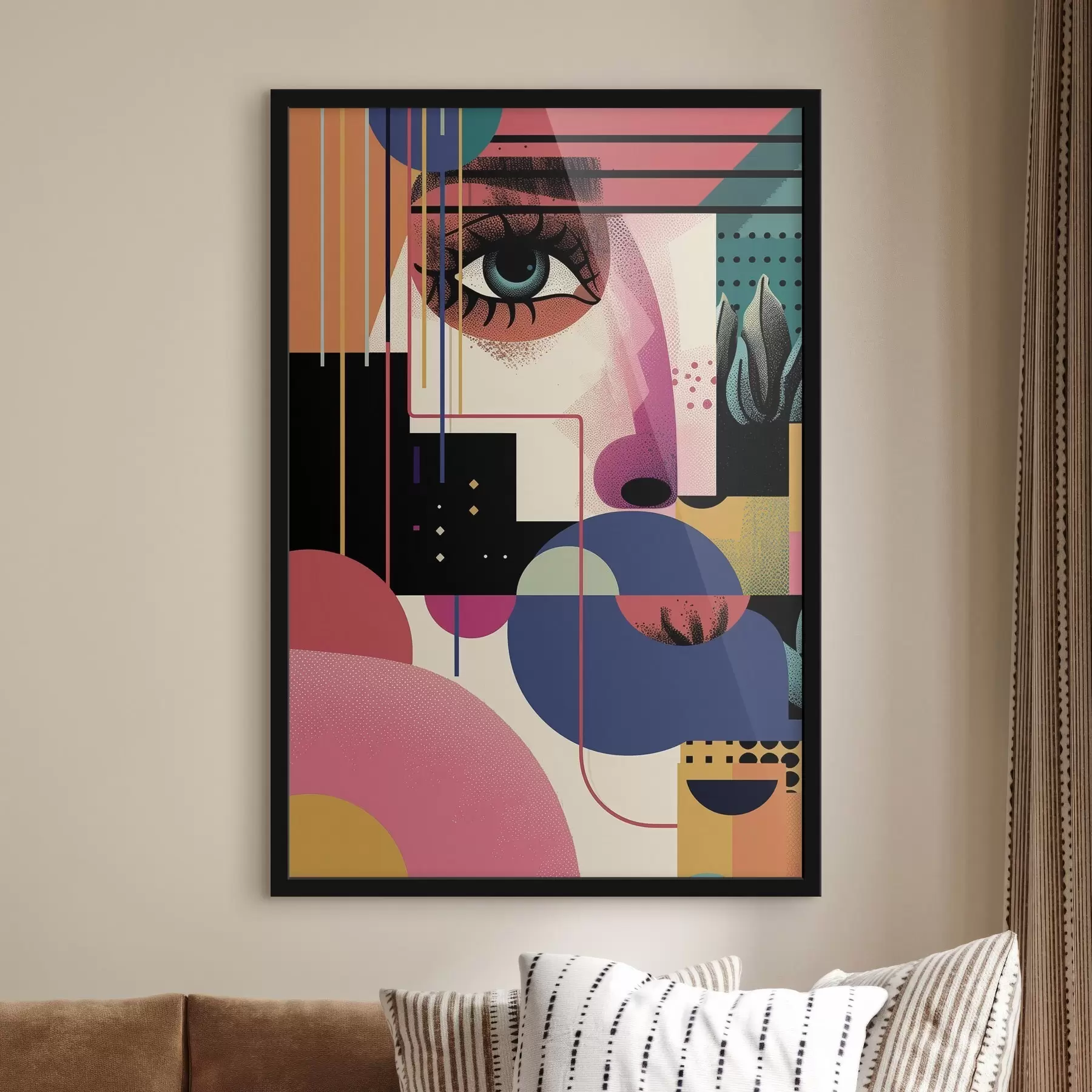Fototapeta Abstrakcyjny portret kobiety f49738