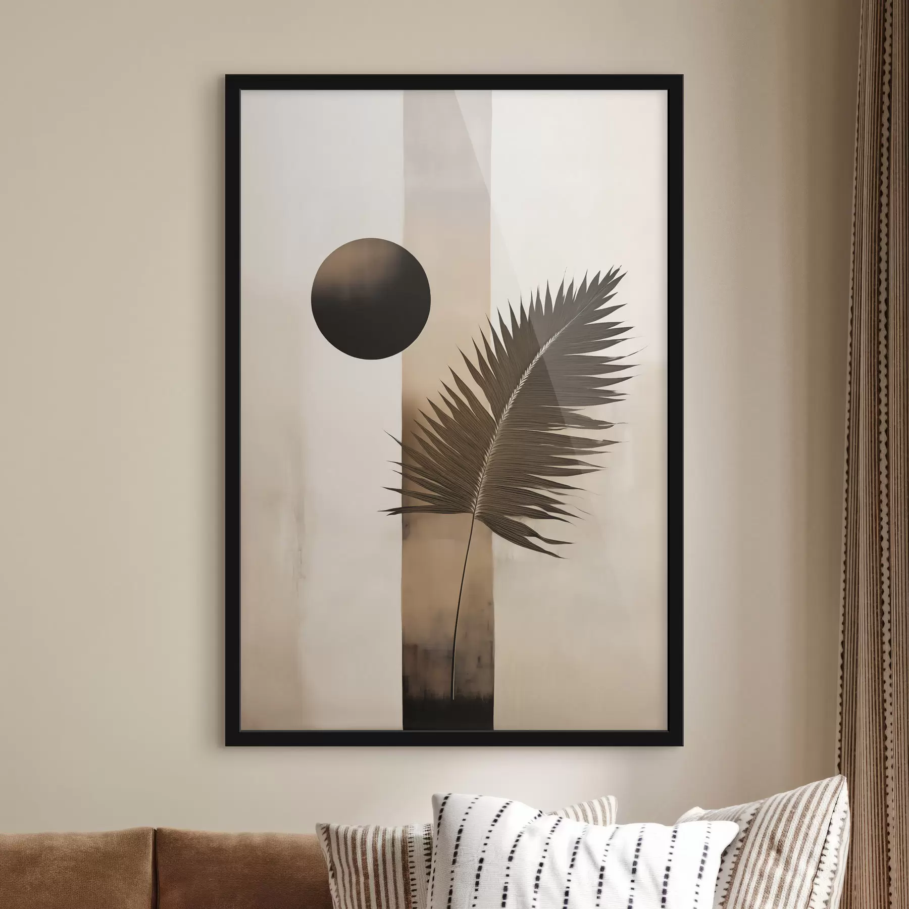 Fototapeta Abstrakcja z motywem tropikalnego liścia f49702