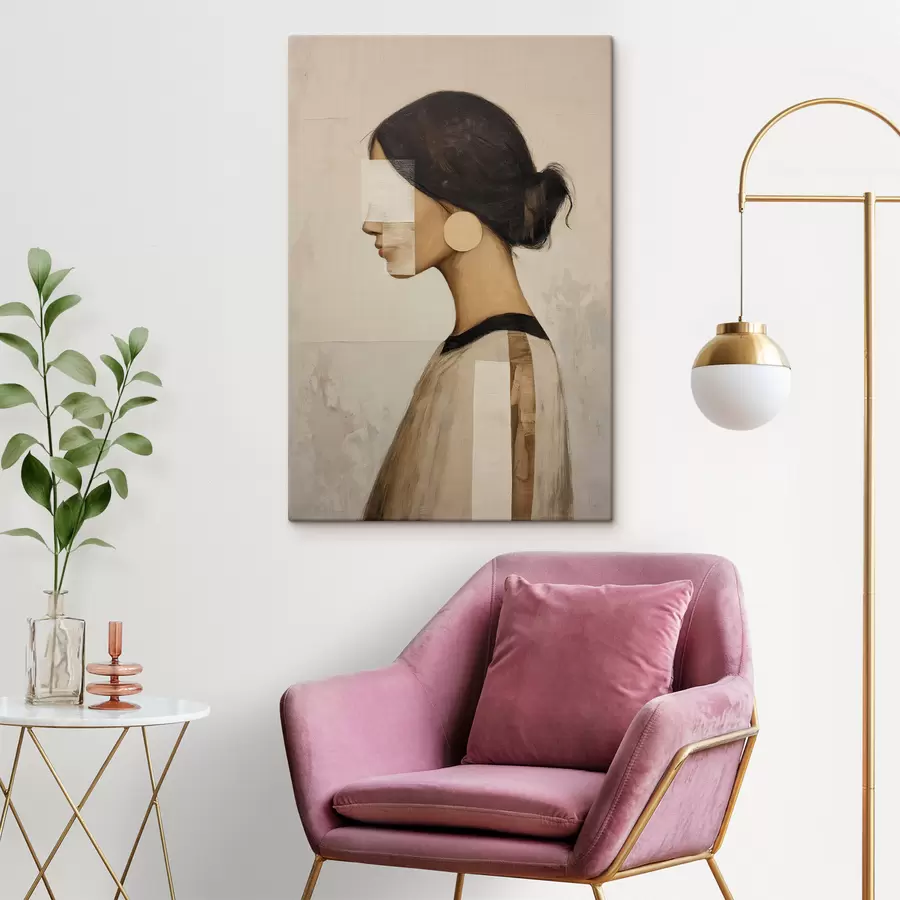 Obraz Profil kobiety s49828