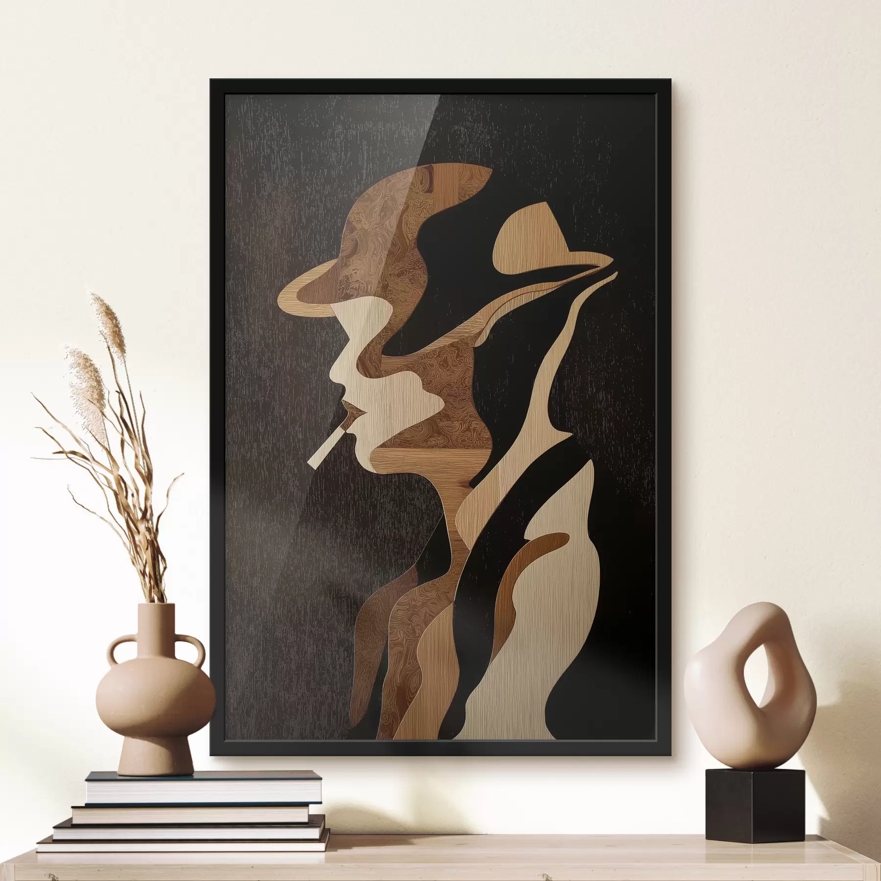 Fototapeta Streszczenie: Profil kobiety f49830
