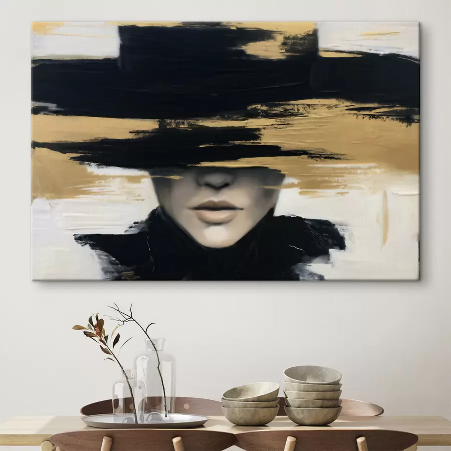 Obraz Abstrakcyjna sylwetka s49803